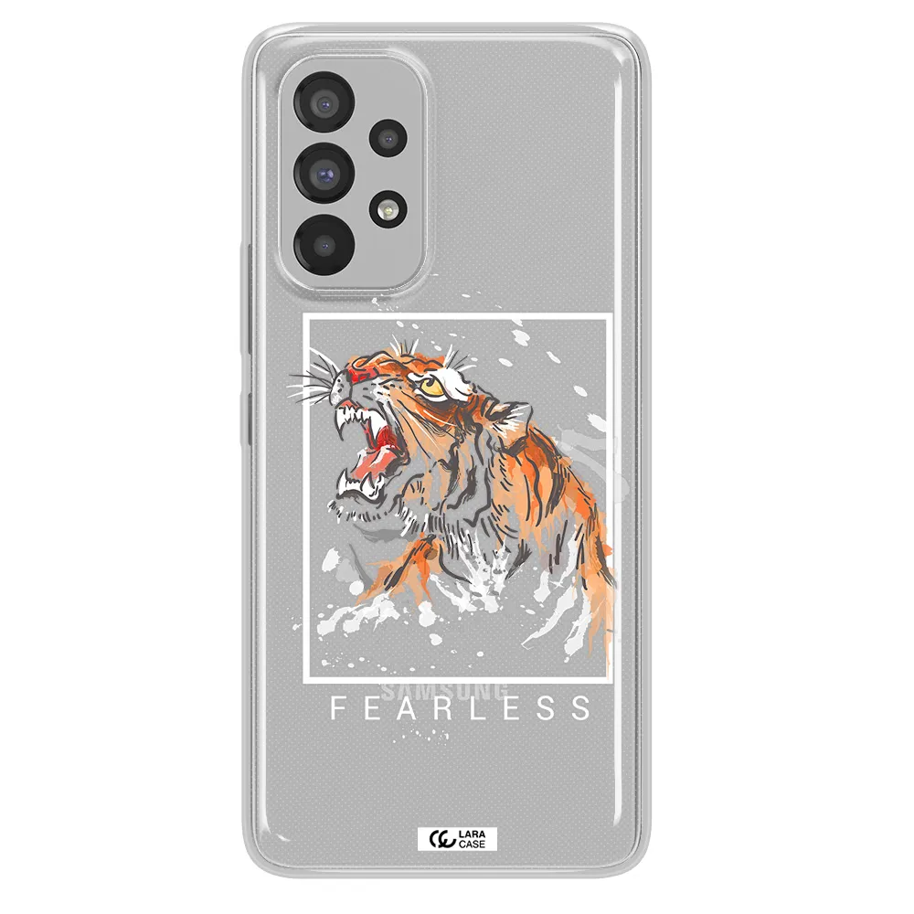 Fearless Samsung A73 Clear TPU Case
