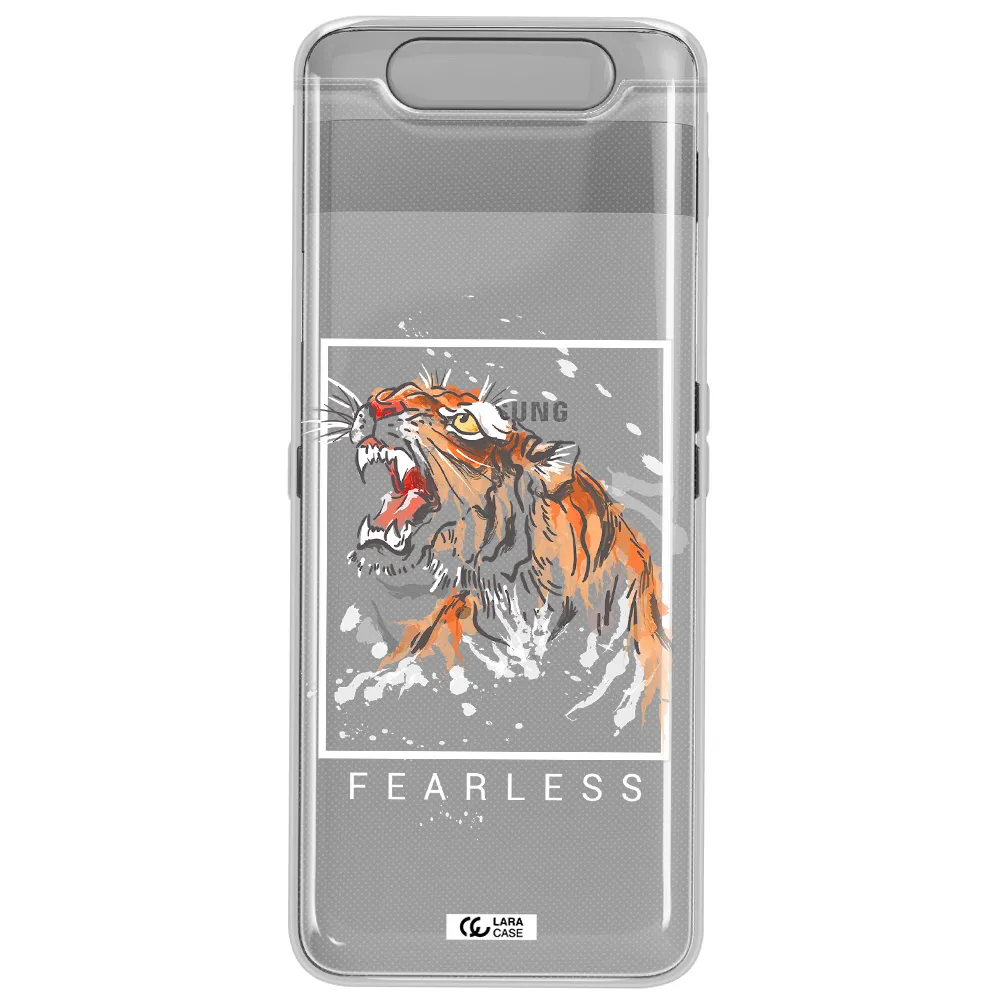 Fearless Samsung A80 Clear TPU Case