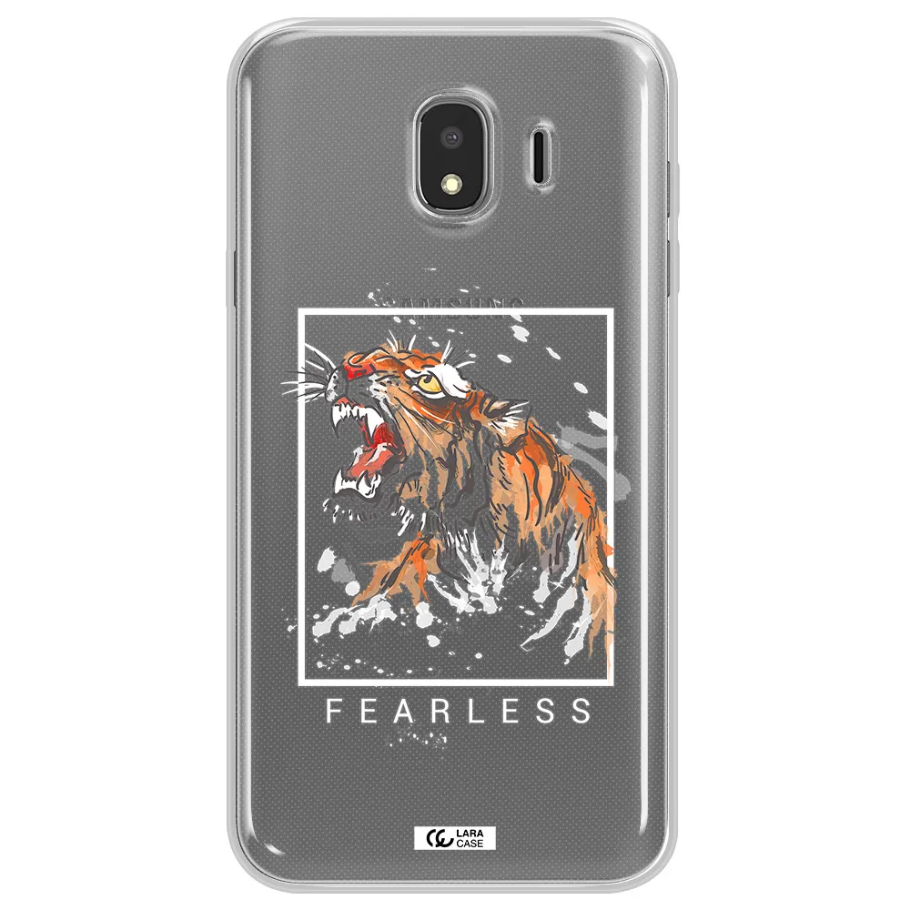 Fearless Samsung J4 Clear TPU Case