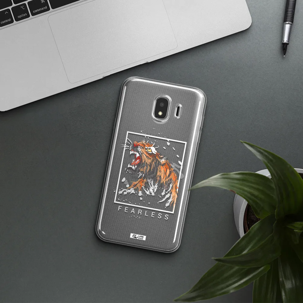 Fearless Samsung J4 Clear TPU Case