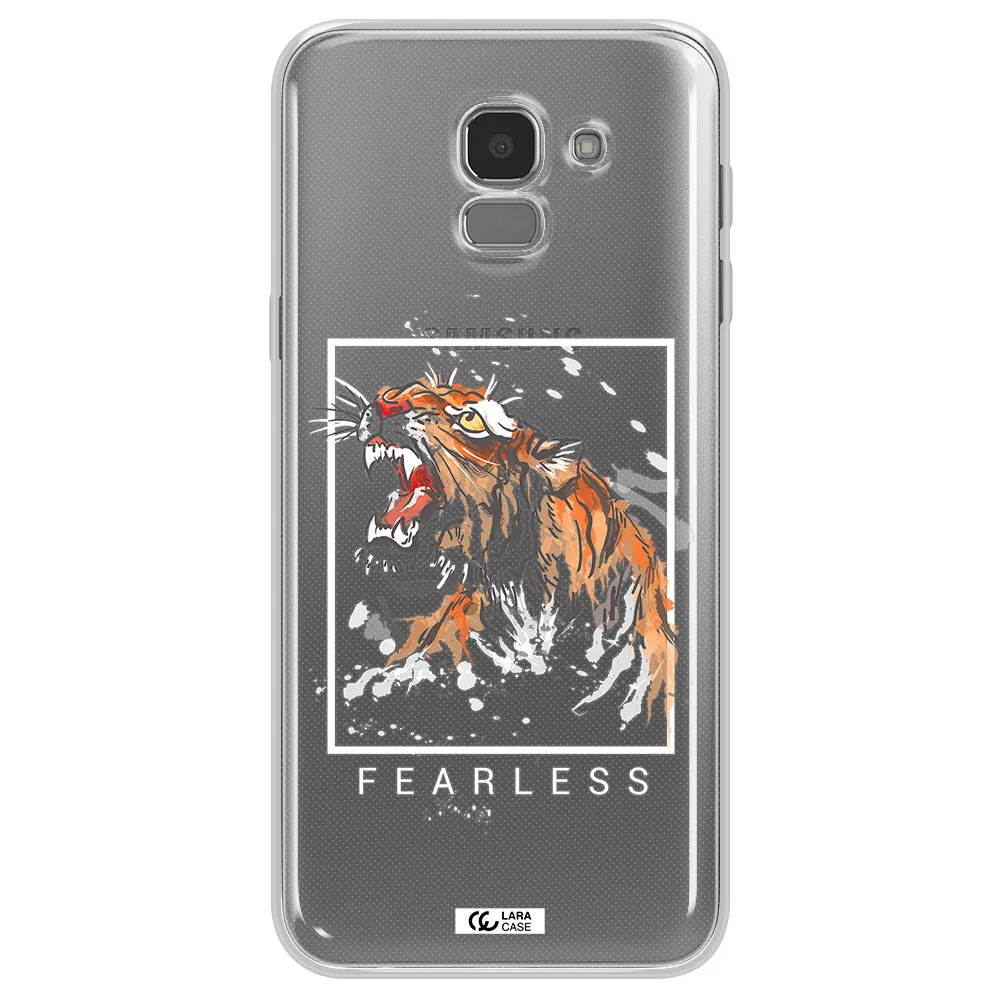 Fearless Samsung J6 Clear TPU Case
