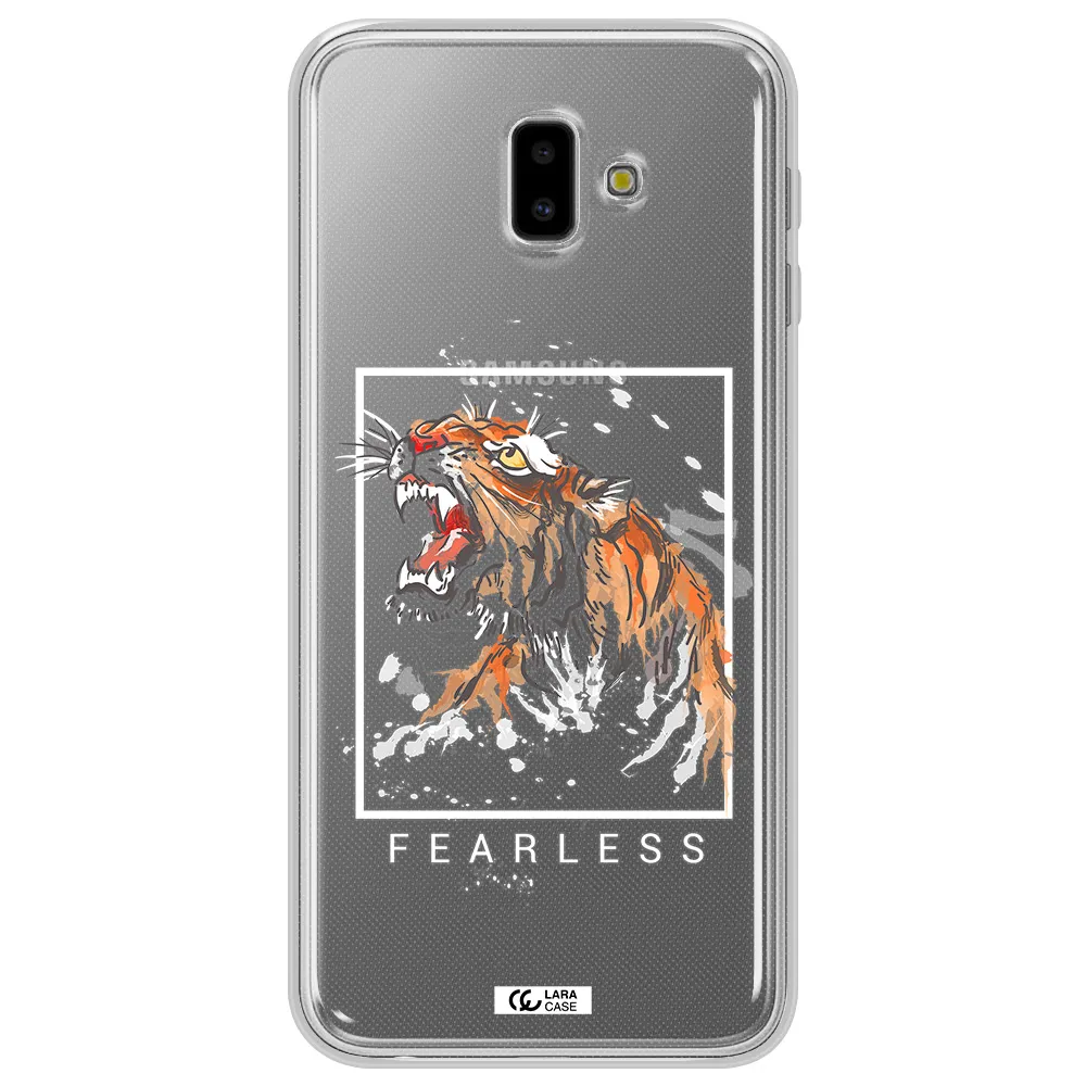 Fearless Samsung J6 Plus Clear TPU Case