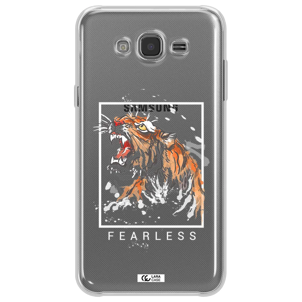 Fearless Samsung J7 Core Clear TPU Case