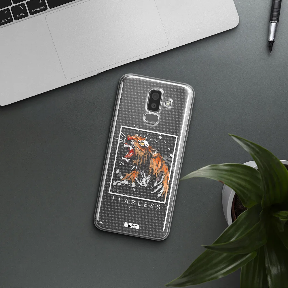 Fearless Samsung J8 Clear TPU Case