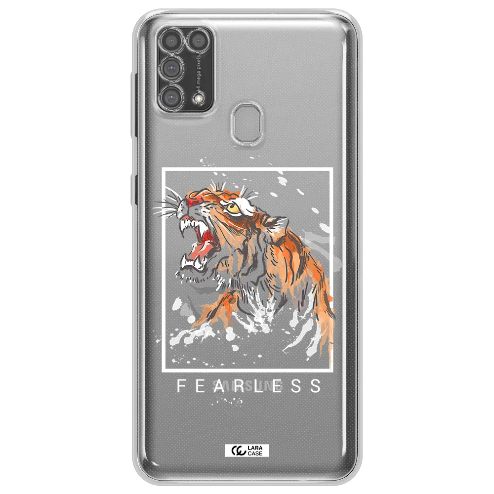 Fearless Samsung M31 Clear TPU Case