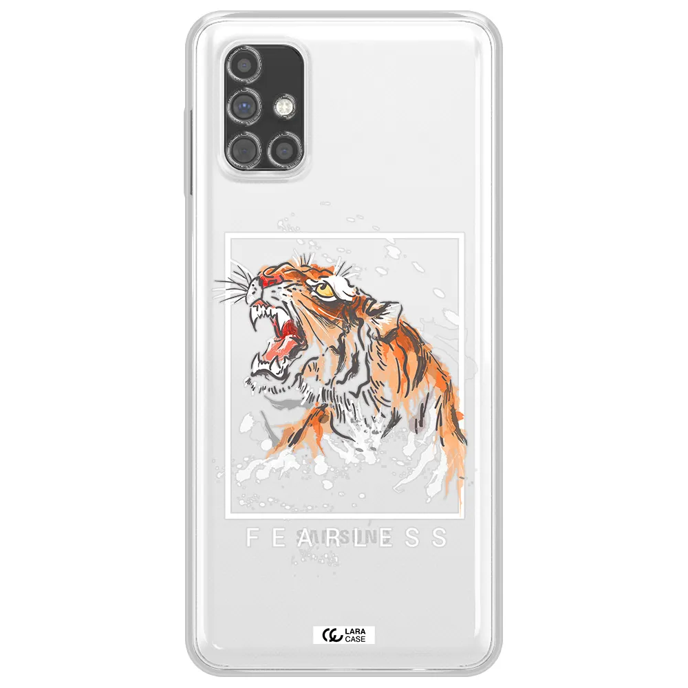 Fearless Samsung M31S Clear TPU Case