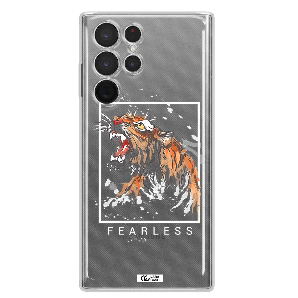 Fearless Samsung S 22 Ultra Clear TPU Case