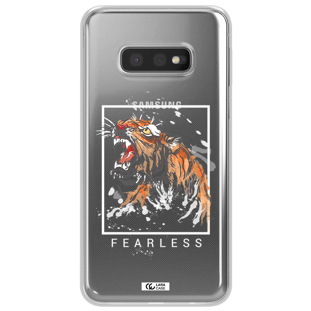 Fearless Samsung S10e Clear TPU Case
