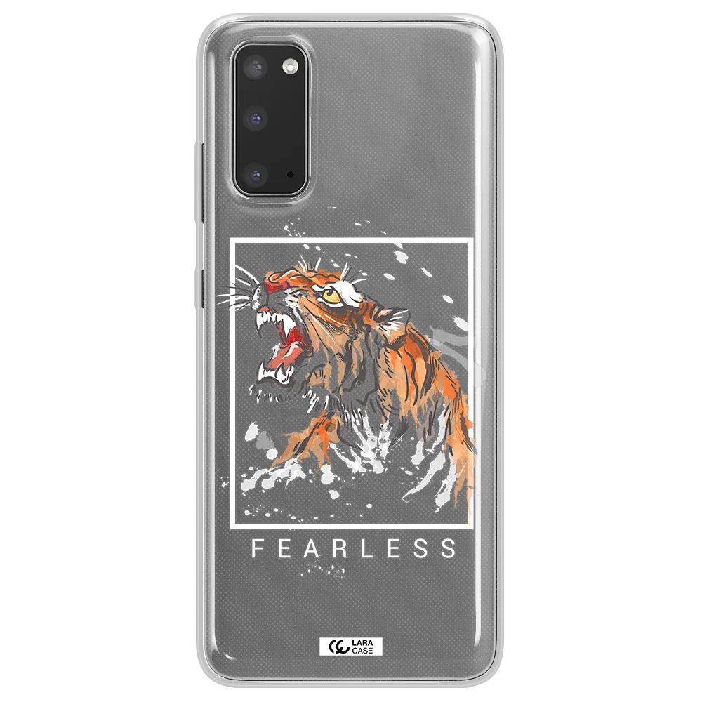 Fearless Samsung S20 Clear TPU Case
