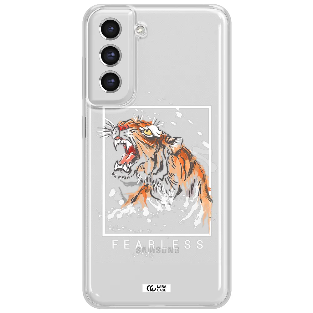 Fearless Samsung S21 Fe Clear Tpu Case