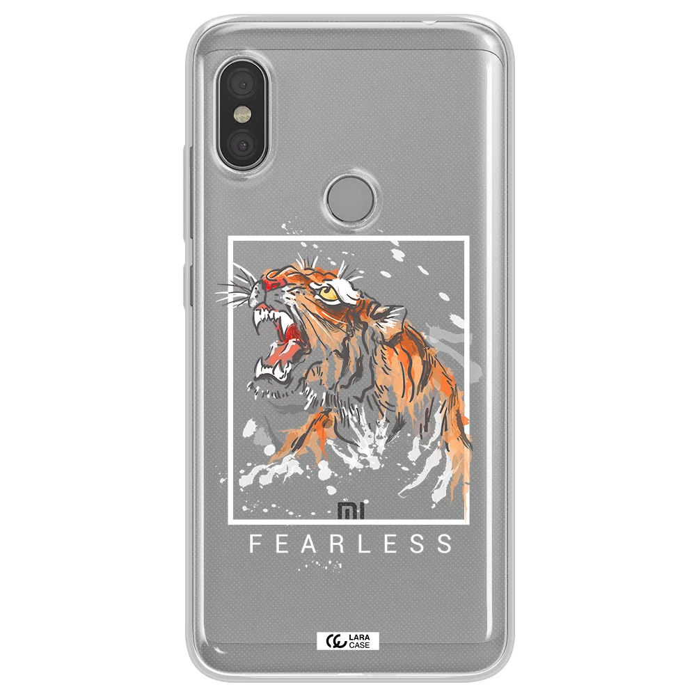 Fearless Xiaomi Redmi Note 6 Pro Clear TPU Case