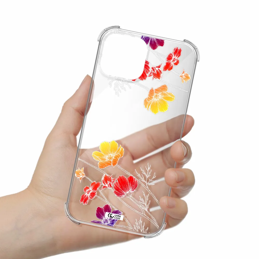 Hibiscus Flower Apple iPhone 13 Clear PC Case