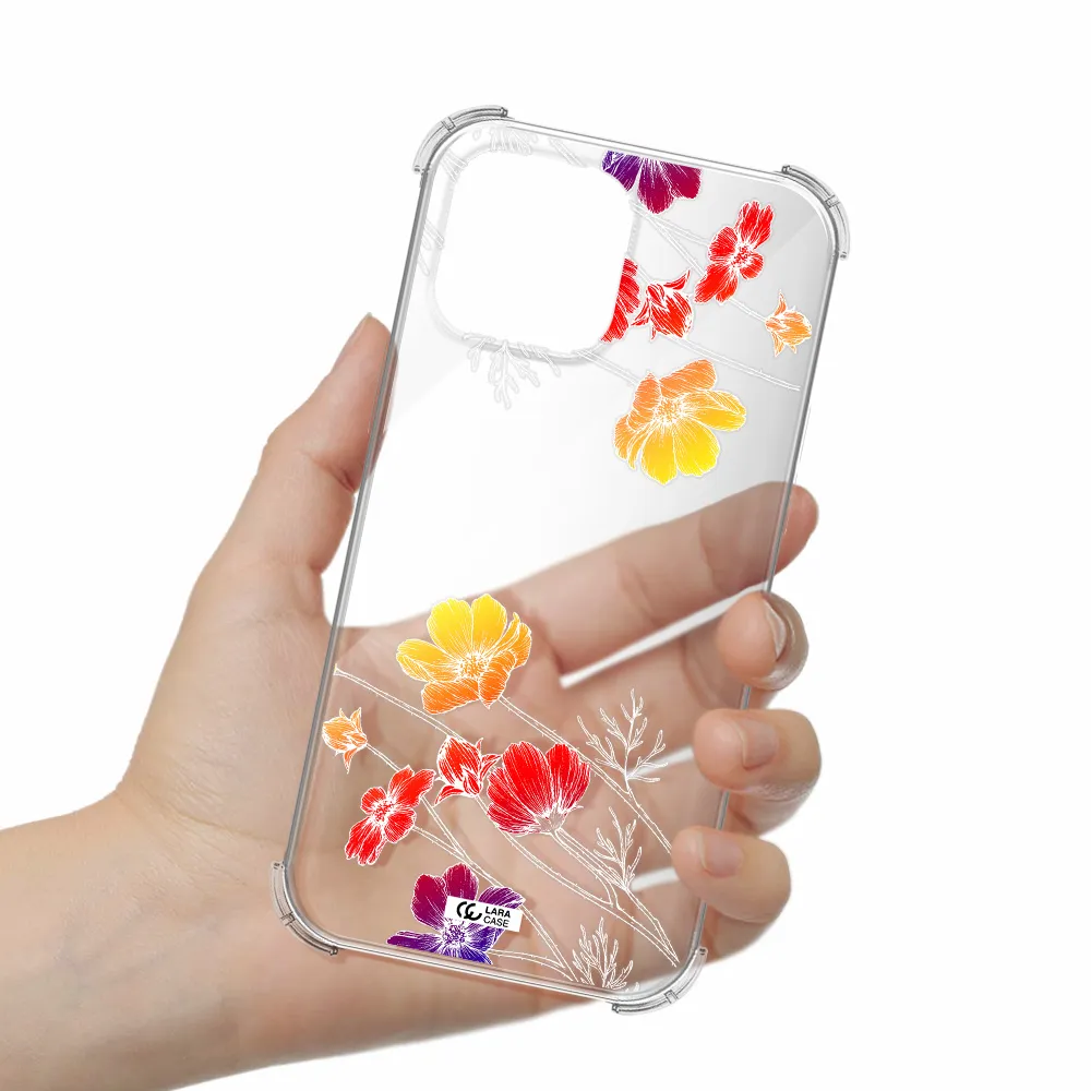 Hibiscus Flower Apple iPhone 13 Pro Max Clear PC Case