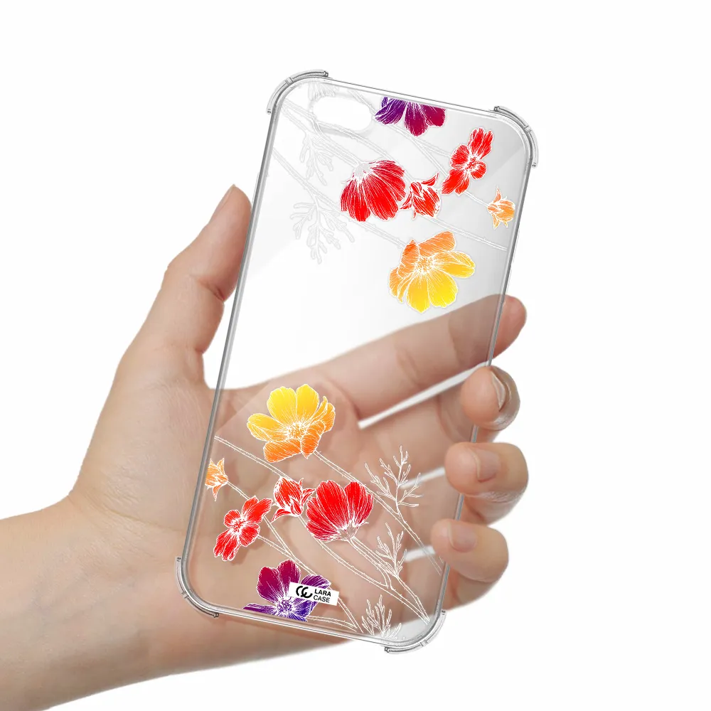 Hibiscus Flower Apple iPhone 6S Clear PC Case