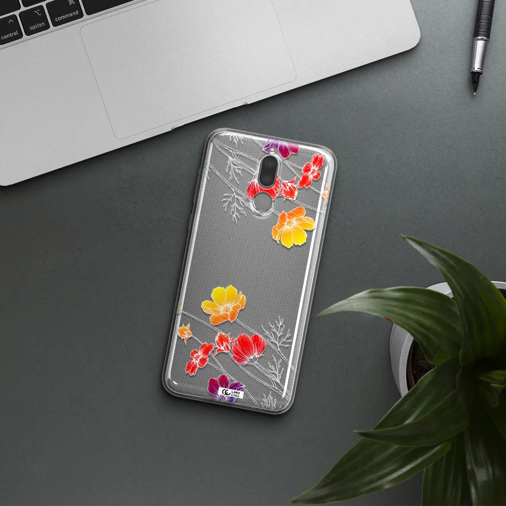 Hibiscus Flower Huawei Mate 10 Lite Clear TPU Case