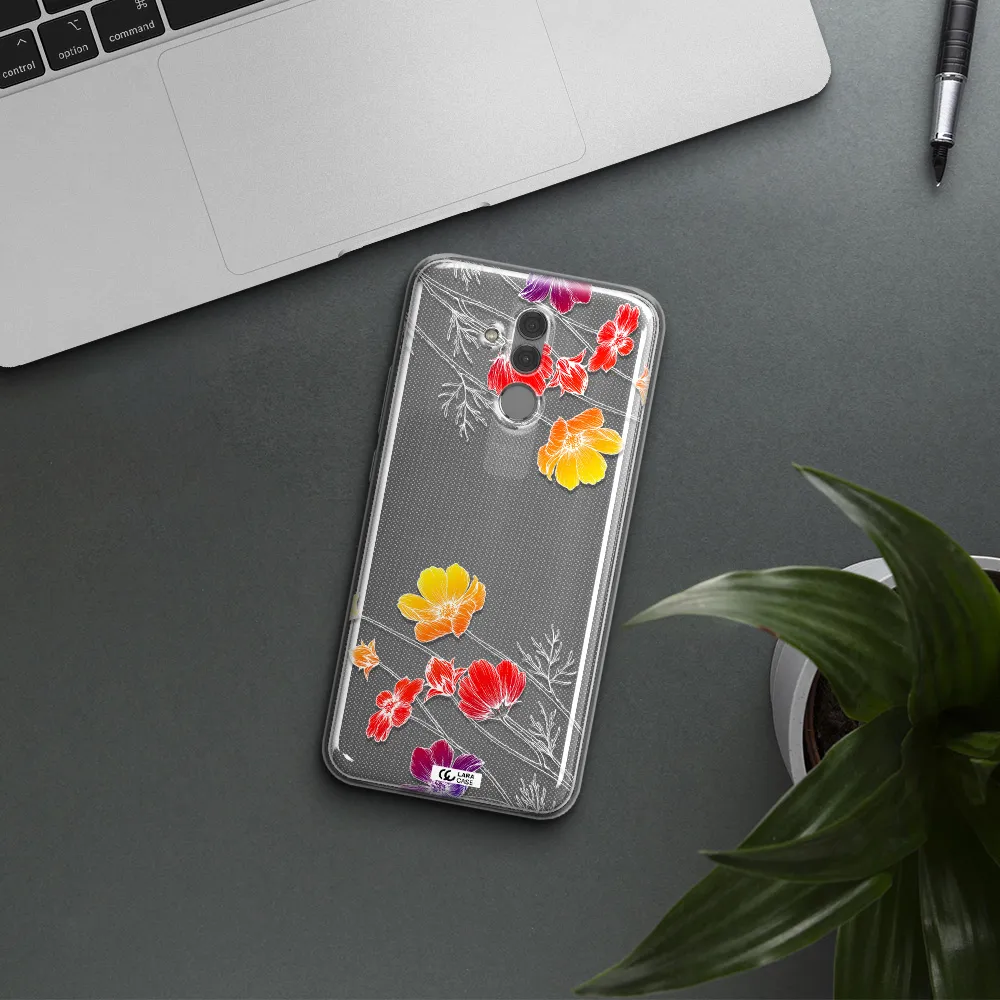 Hibiscus Flower Huawei Mate 20 Lite Clear TPU Case