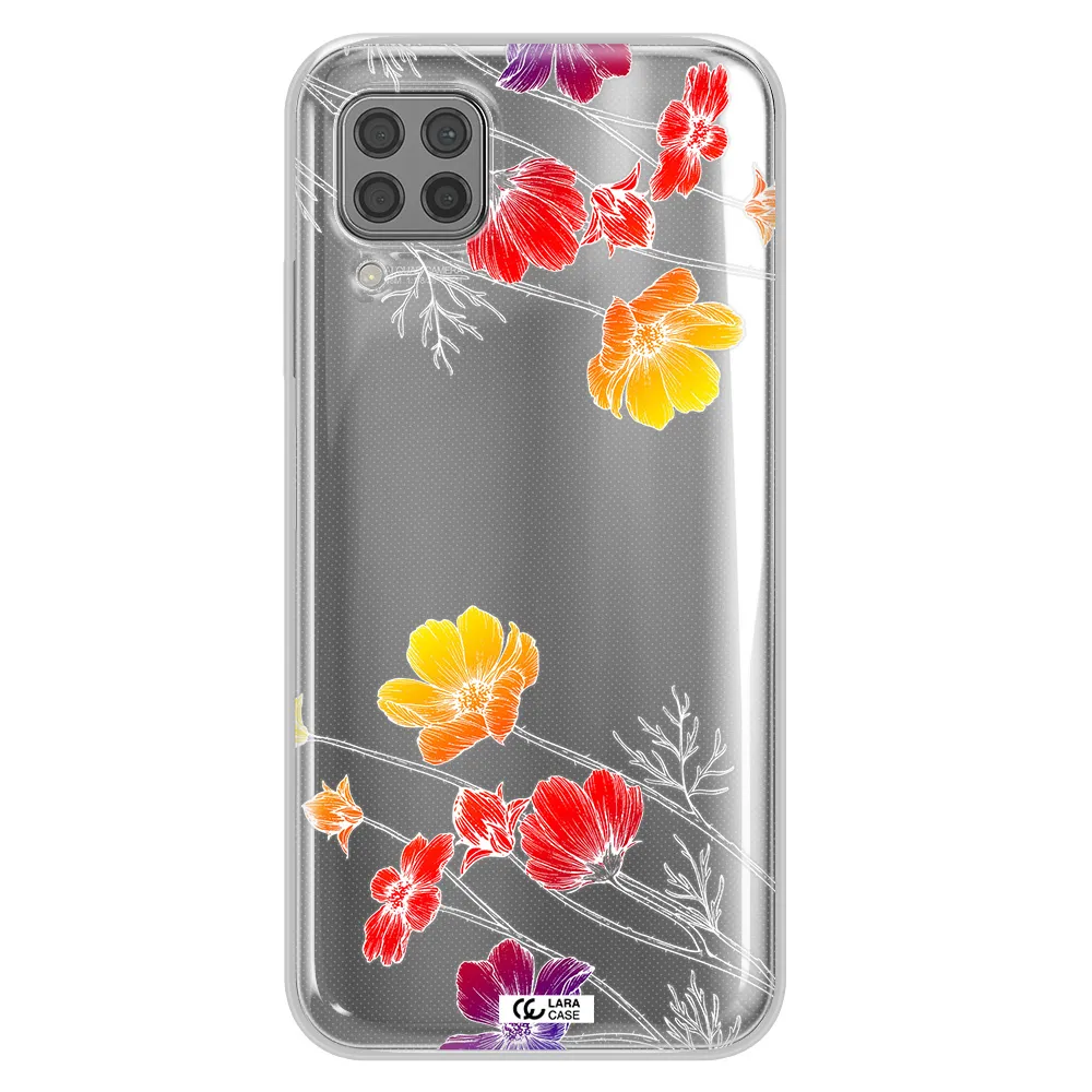 Hibiscus Flower Huawei P40 Lite Clear TPU Case
