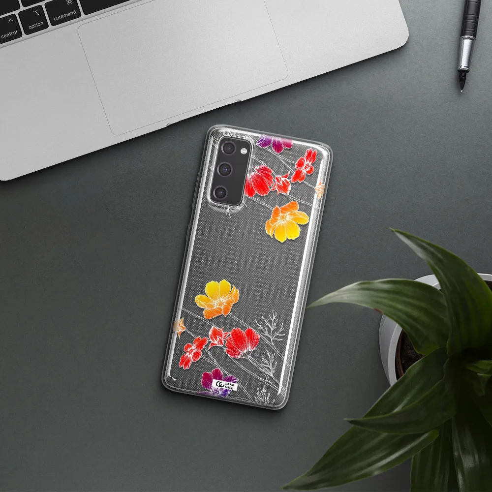 Hibiscus Flower Samsung S20 Fe Clear TPU Case