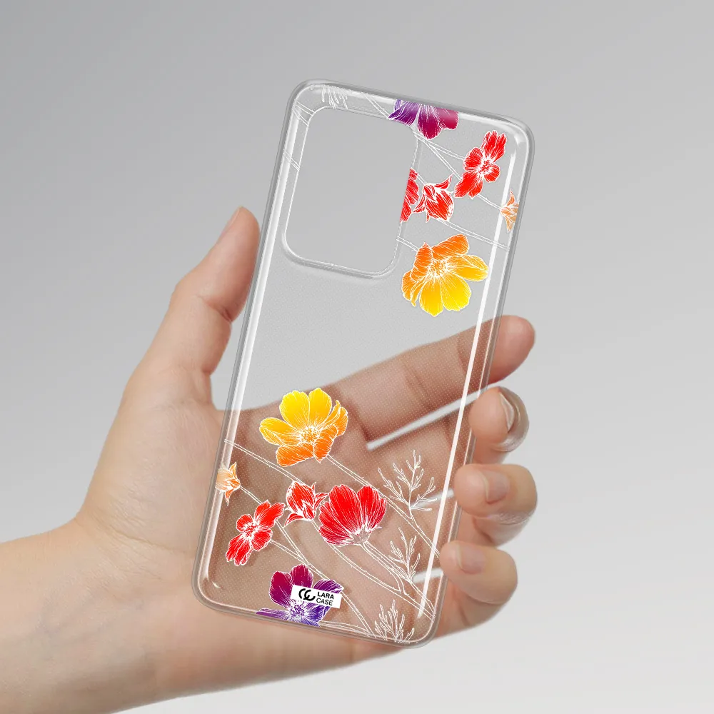 Hibiscus Flower Samsung S20 Ultra Clear TPU Case
