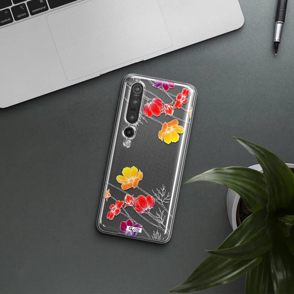 Hibiscus Flower Xiaomi Mi 10 Pro Clear TPU Case