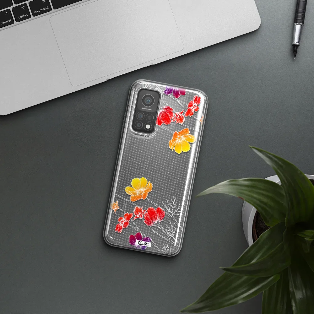 Hibiscus Flower Xiaomi Mi 10 T Pro Clear TPU Case