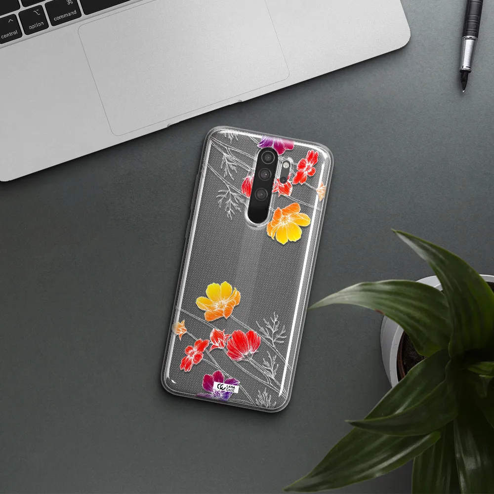 Hibiscus Flower Xiaomi Note 8 Pro Clear TPU Case