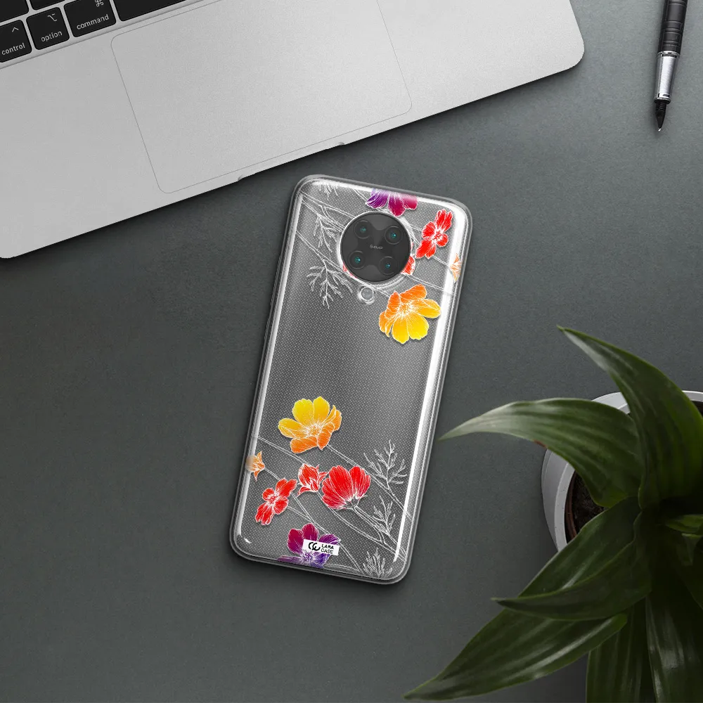 Hibiscus Flower Xiaomi Poco F2 Pro Clear TPU Case