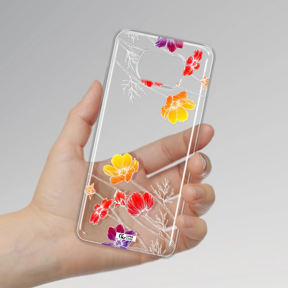 Hibiscus Flower Xiaomi Poco X3 Clear TPU Case