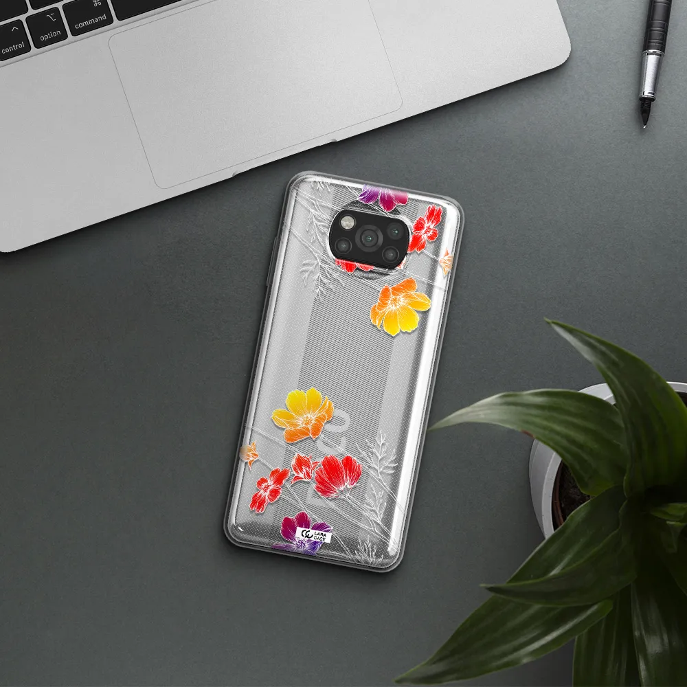 Hibiscus Flower Xiaomi Poco X3 Clear TPU Case