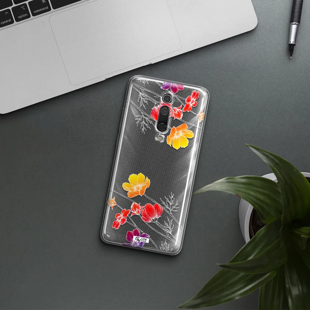 Hibiscus Flower Xiaomi Redmi K20 Clear Tpu Case