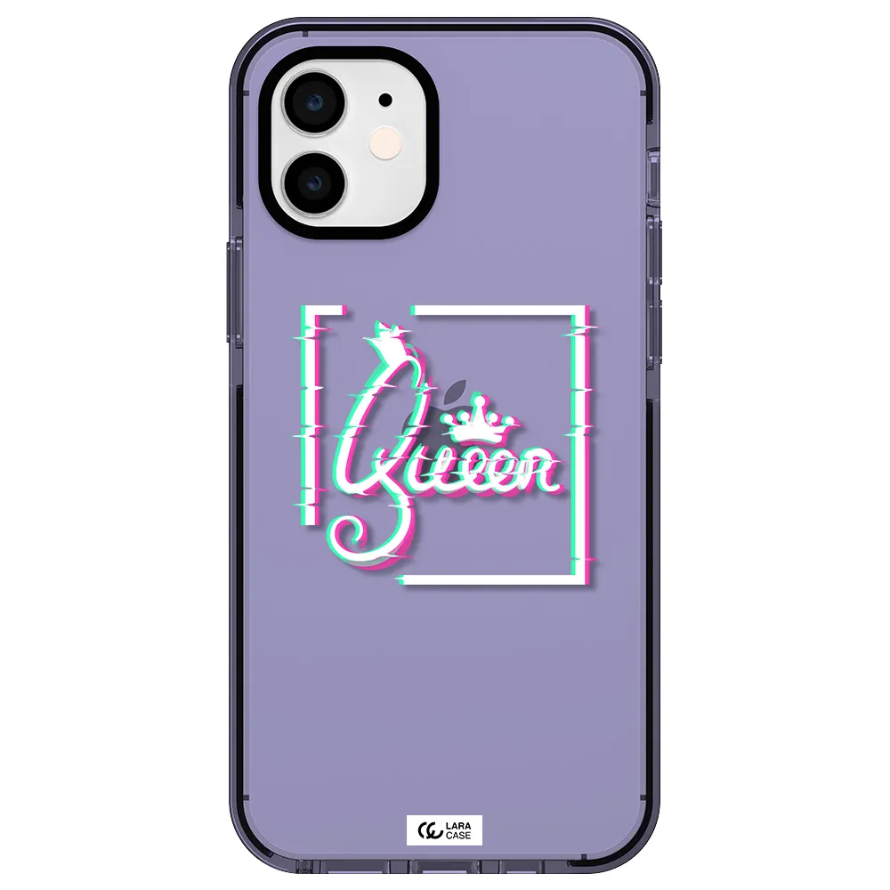 Queen Apple iPhone 11 impact Lilac Case