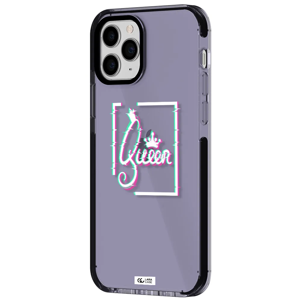 Queen Apple iPhone 11 pro impact Lilac Case