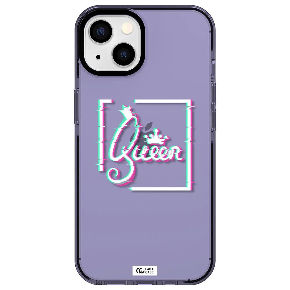 Queen Apple iPhone 13 impact Lilac Case