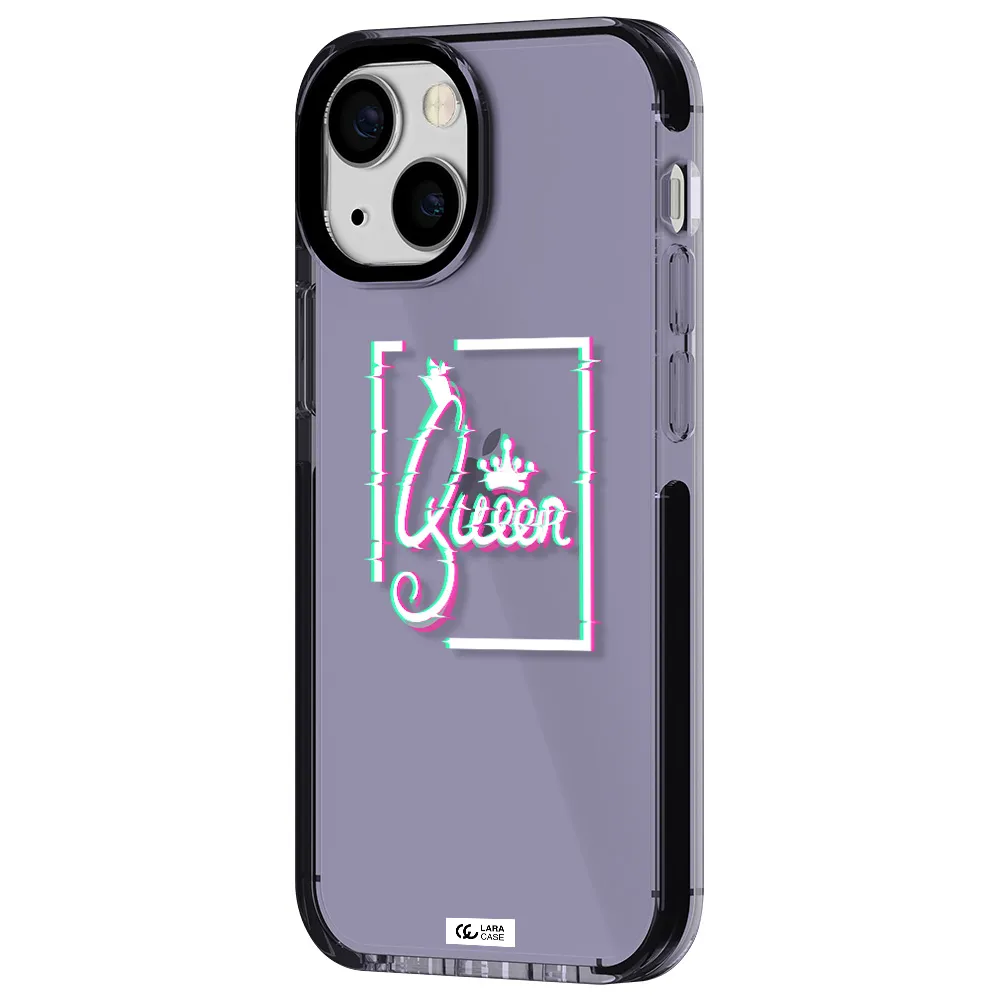 Queen Apple iPhone 13 mini impact Lilac Case