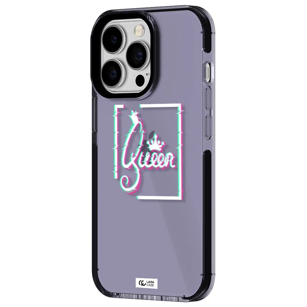 Queen Apple iPhone 13 Pro impact Lilac Case