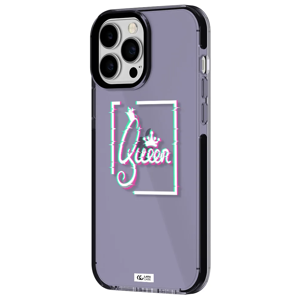Queen Apple iPhone 13 Pro Max impact Lilac Case