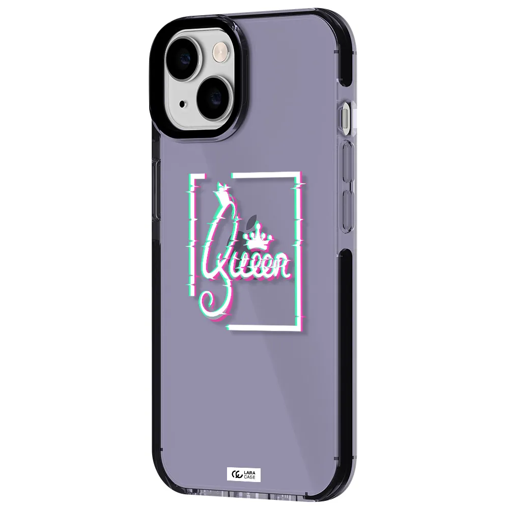 Queen Apple iPhone 14 impact Lilac Case