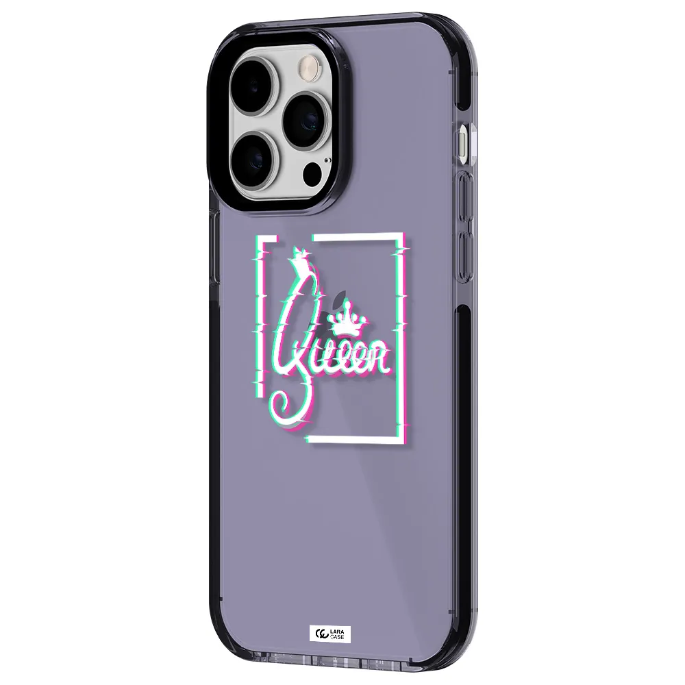 Queen Apple iPhone 14 pro max impact Lilac Case