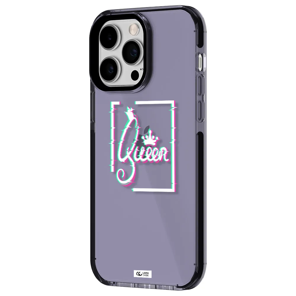 Queen Apple iPhone 15 Pro impact Lilac Case