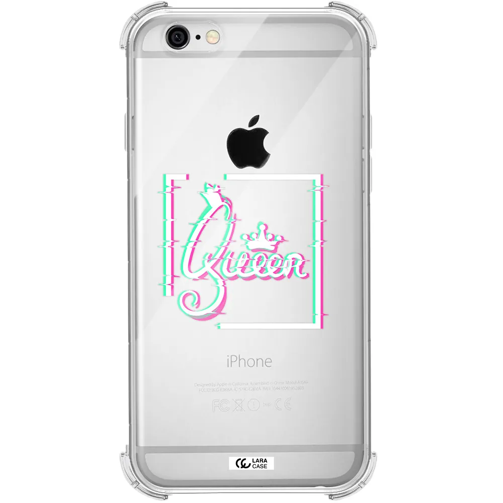 Queen Apple iPhone 6 Clear PC Case