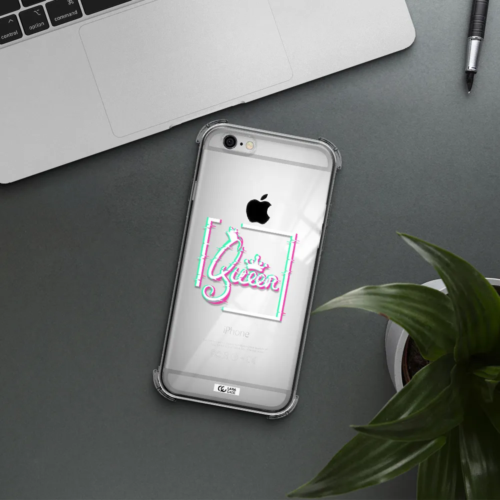 Queen Apple iPhone 6 Clear PC Case