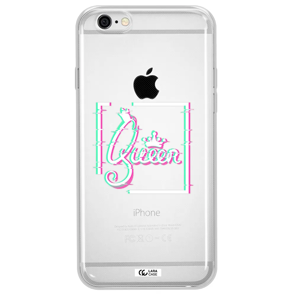 Queen Apple iPhone 6 Clear TPU Case