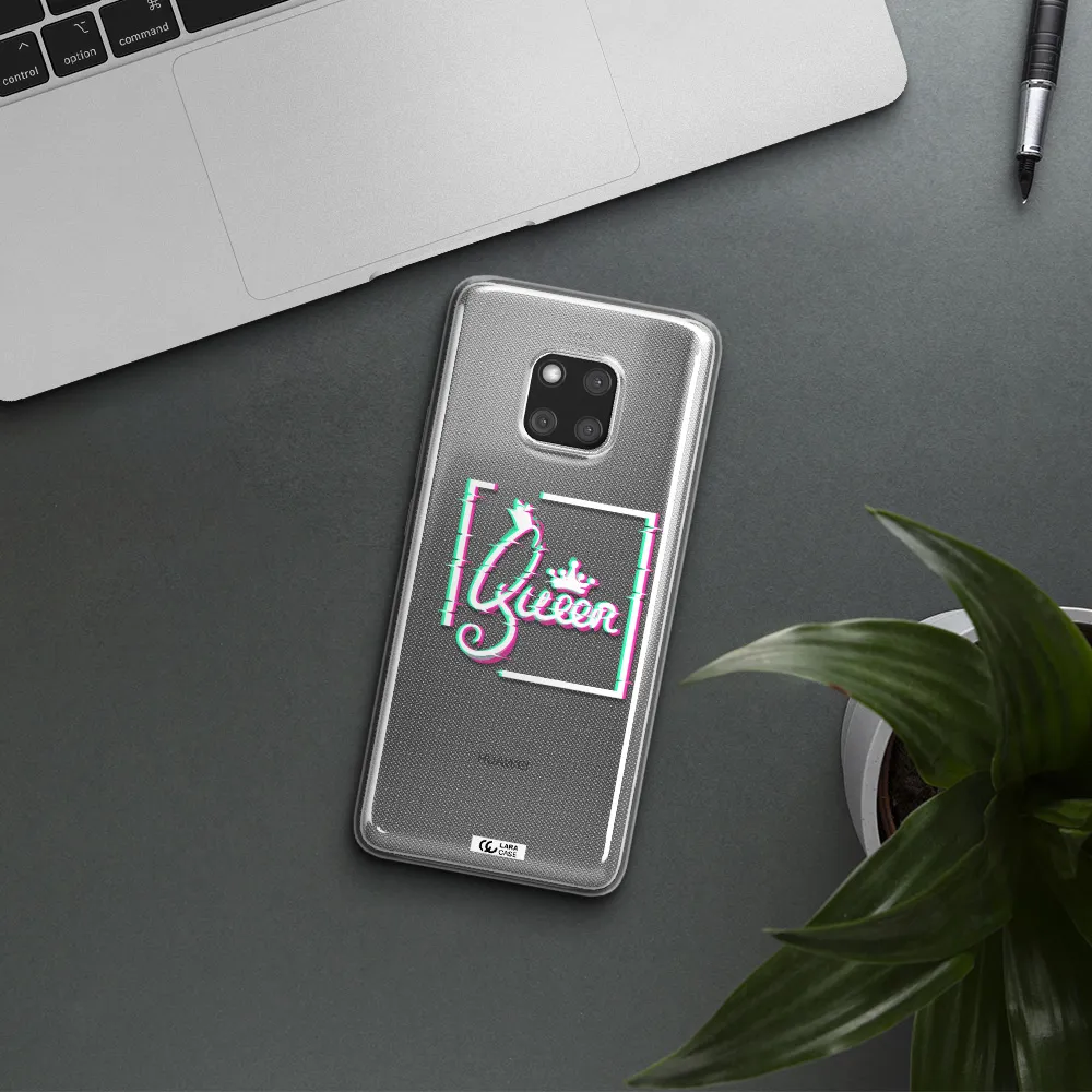 Queen Huawei Mate 20 Pro Clear TPU Case