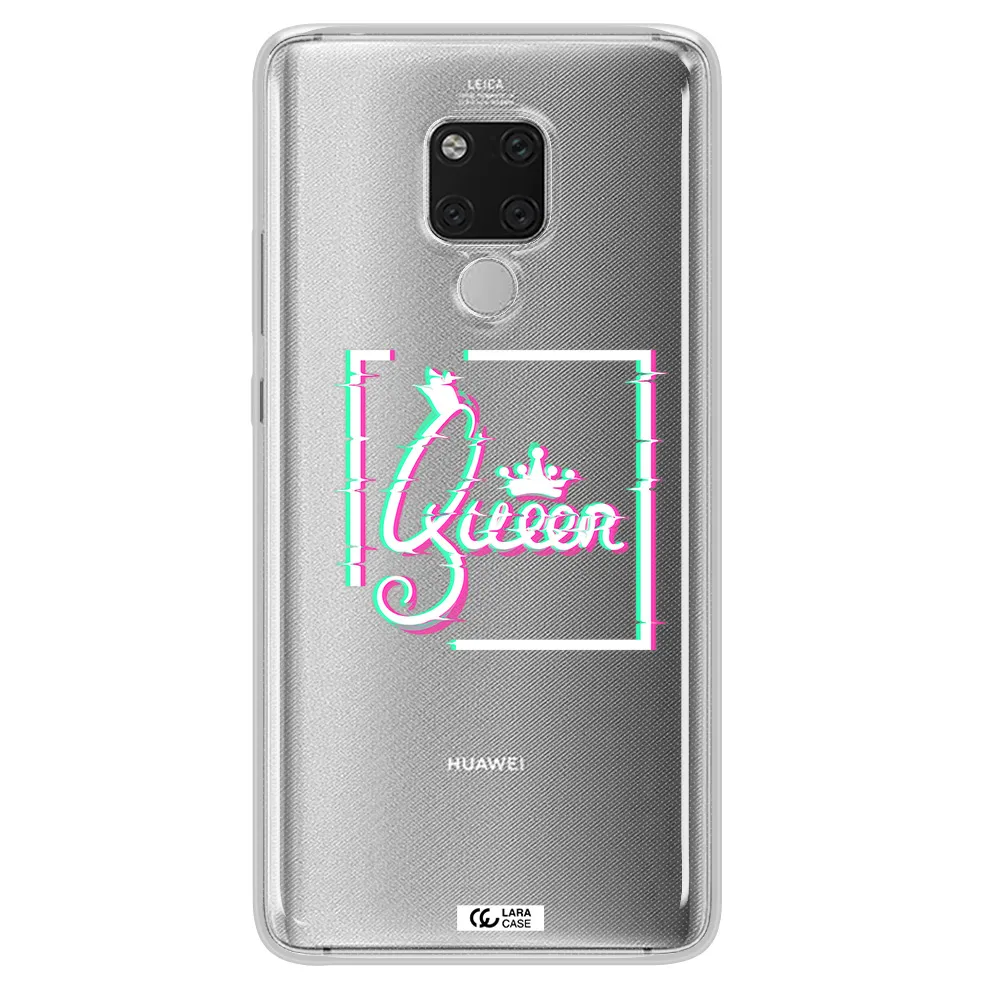 Queen Huawei Mate 20X Clear TPU Case