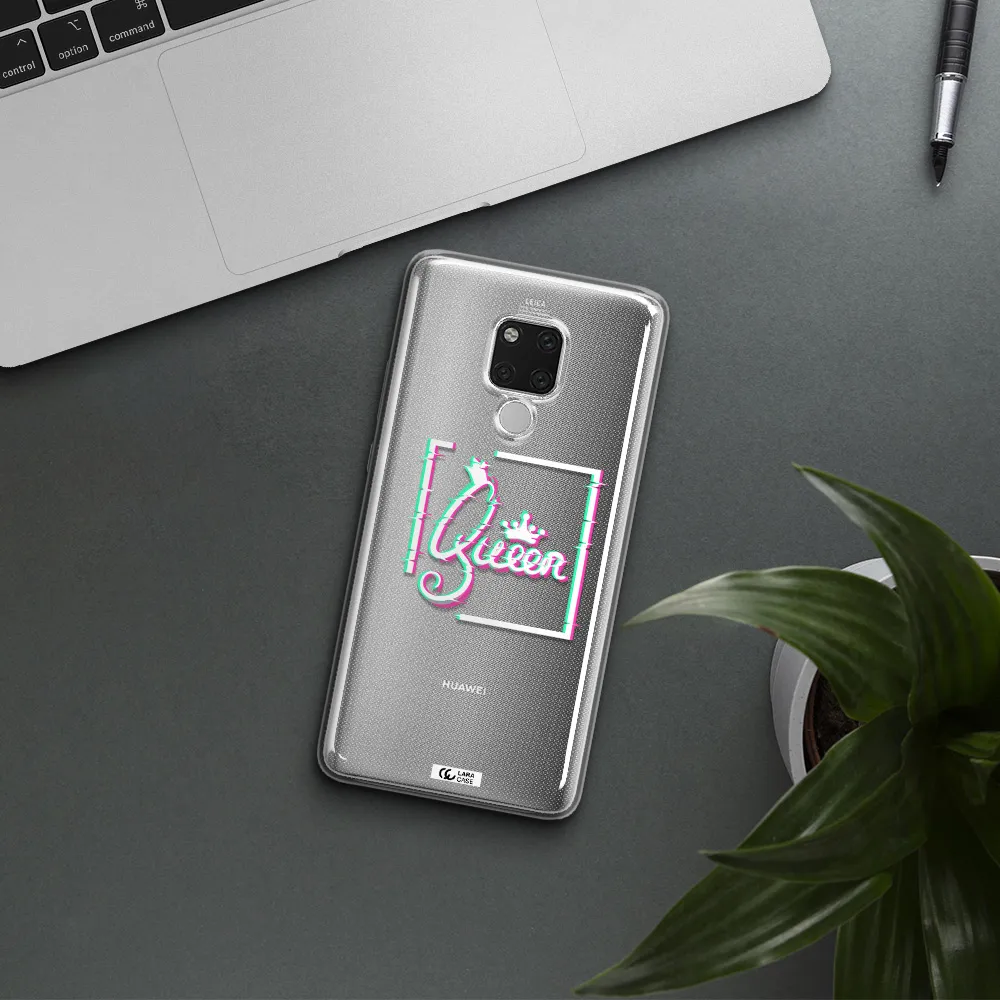 Queen Huawei Mate 20X Clear TPU Case