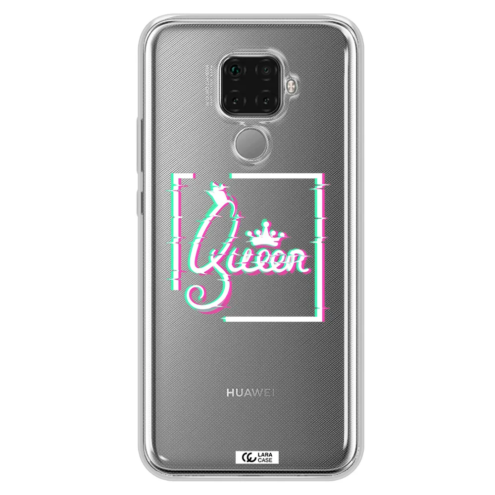 Queen Huawei Mate 30 Lite Clear TPU Case