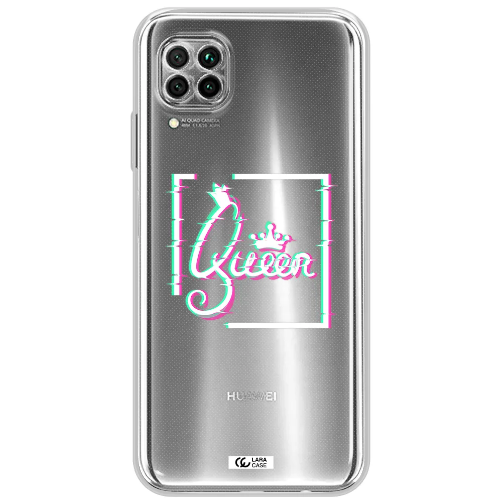Queen Huawei Nova 7I Clear Tpu Case