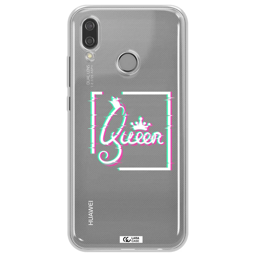 Queen Huawei P20 Lite Clear TPU Case