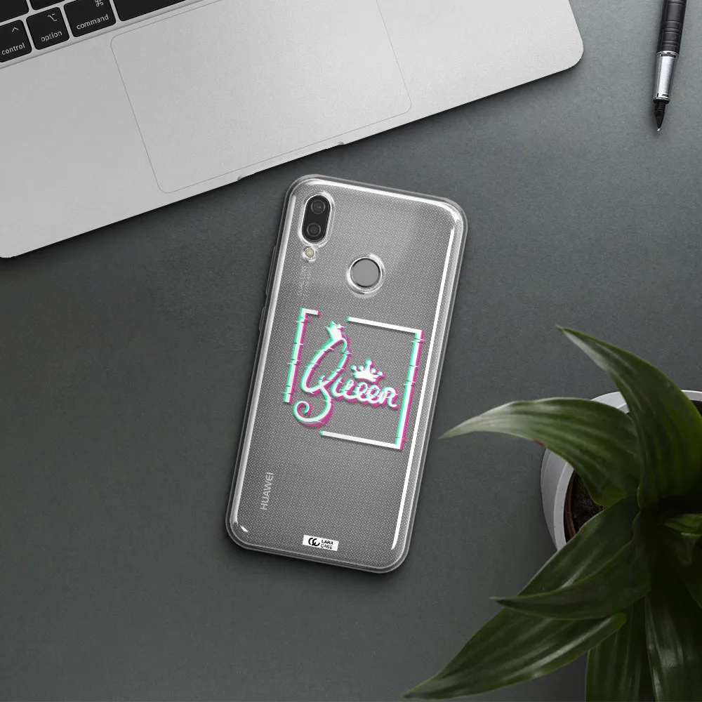 Queen Huawei P20 Lite Clear TPU Case