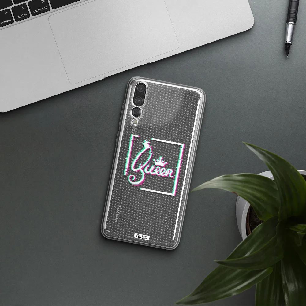 Queen Huawei P20 Pro Clear TPU Case